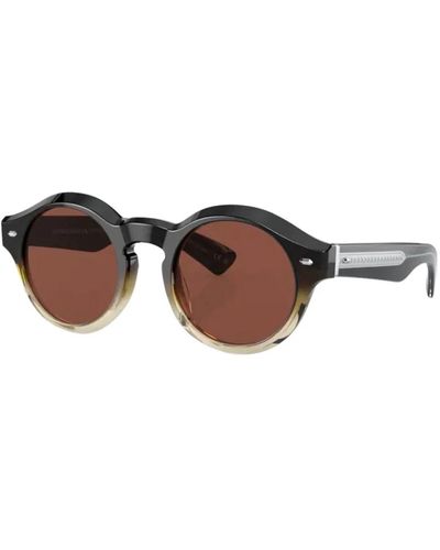 Oliver Peoples Stylische sonnenbrille für modernen look - Braun