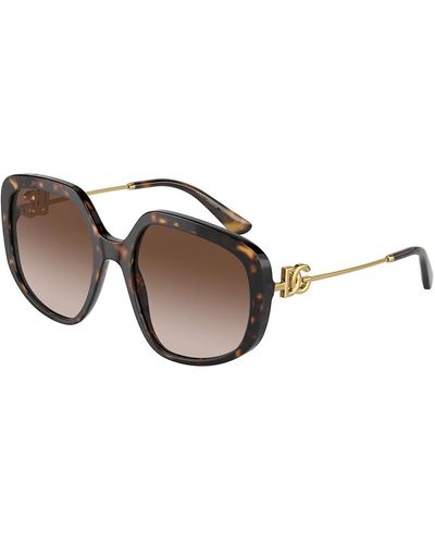 Dolce & Gabbana Mode sonnenbrille braun verlaufsglas,dg4421-501/8g sonnenbrille schwarz grau verlauf