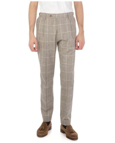 Berwich Suit Pants - Natural