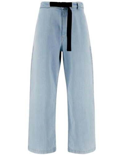 Moncler Jeans > wide jeans - Bleu