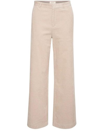 Part Two Wide Trousers - Natural