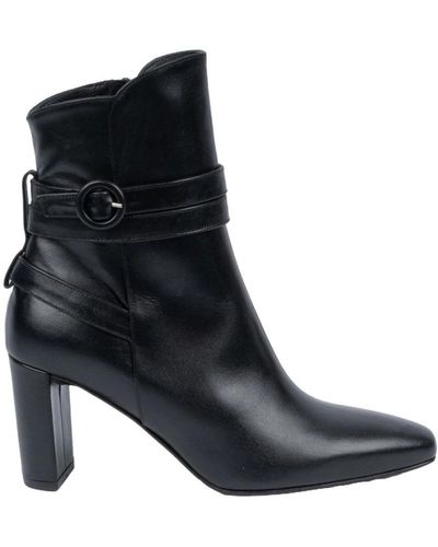 Albano Heeled Boots - Black
