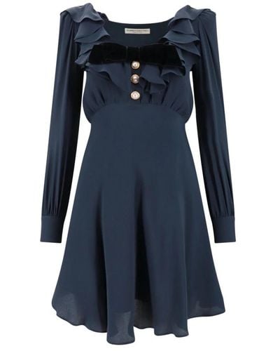 Alessandra Rich Short Dresses - Blue