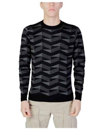 Antony Morato Round-Neck Knitwear - Black