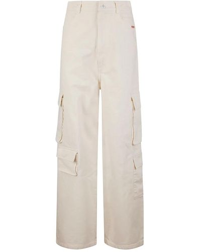 AMISH Wide trousers - Blanco