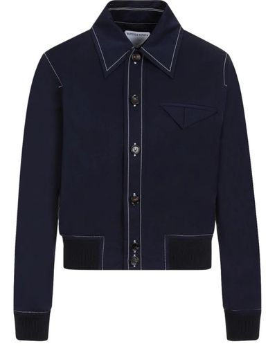 Bottega Veneta Jackets > denim jackets - Bleu