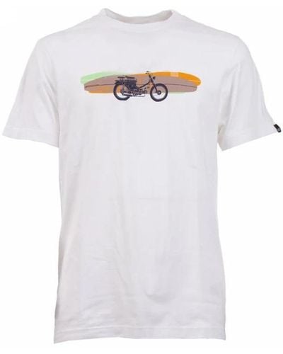 Deus Ex Machina Küsten t-shirt - Weiß