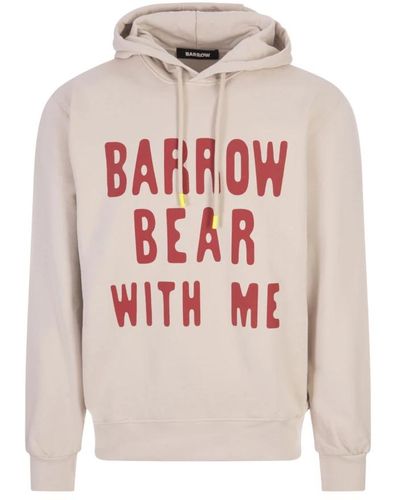 Barrow Turtledove hoodie stiloso trendy uomini - Grigio