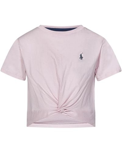 Polo Ralph Lauren Tops > t-shirts - Violet