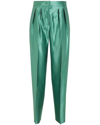 Giorgio Armani Slim-Fit Trousers - Green