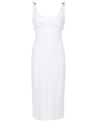Versace Midi Dresses - White