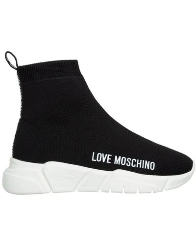 Love Moschino Baskets - Noir