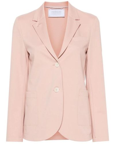Harris Wharf London Rosa stretch-jersey blazer für frauen - Pink