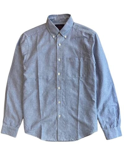 Portuguese Flannel Shirts > casual shirts - Bleu