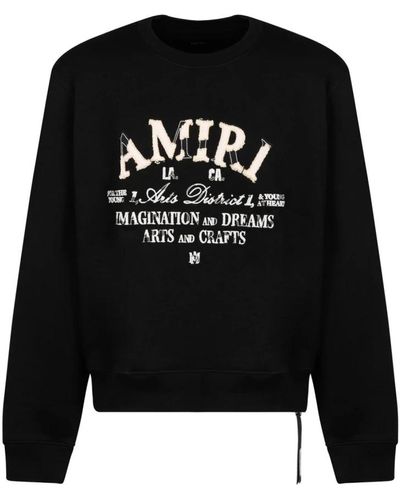 Amiri Sweatshirts - Black