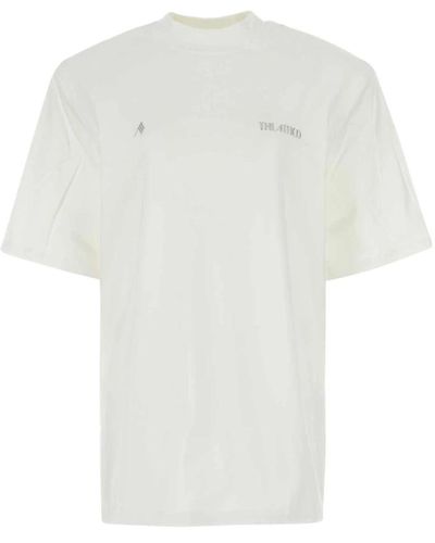 The Attico Camiseta blanca kilie oversize - Blanco