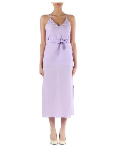 Armani Exchange Midi Dresses - Purple