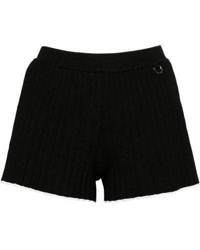 Jacquemus Short Shorts - Black