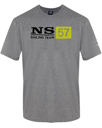 North Sails T-shirts - Grau