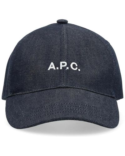 A.P.C. Accessories > hats > caps - Bleu