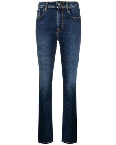 Jacob Cohen Jeans a vita alta slim fit - Blu