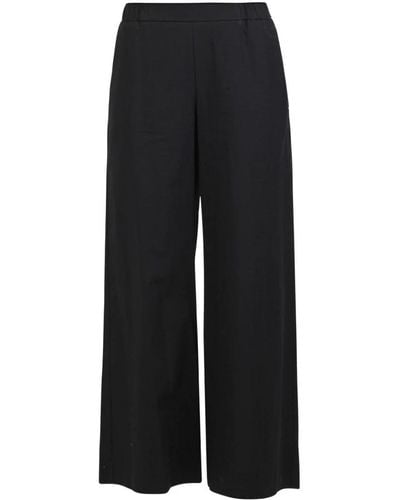 Ottod'Ame Wide Trousers - Black