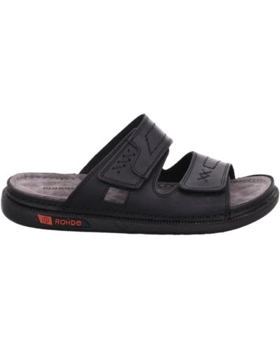 Rohde Flat sandals - Schwarz