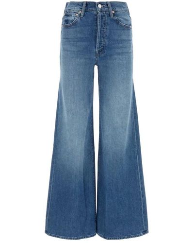 Mother Wide jeans - Azul
