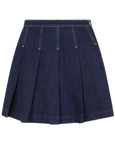 KENZO Skirts > short skirts - Bleu