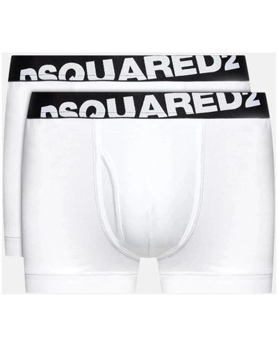 DSquared² Weiße boxershorts
