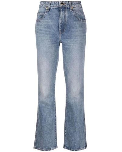 Khaite Straight Jeans - Blue