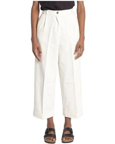 Momoní Trousers > wide trousers - Blanc