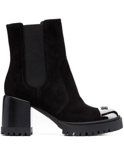 Casadei Chelsea Ankle Boots - Black