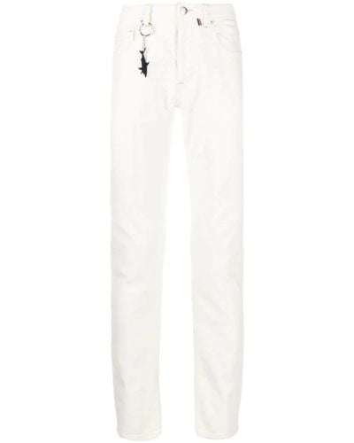 Paul & Shark Slim-Fit Jeans - White
