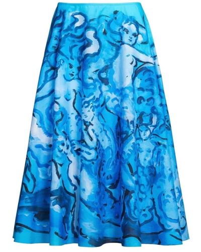 Marni Midi skirts - Blu