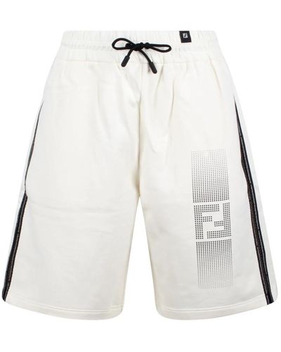 Fendi Casual Shorts - White