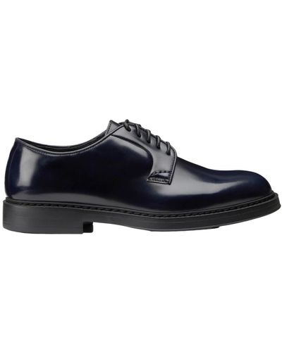 Doucal's Shoes > flats > business shoes - Bleu