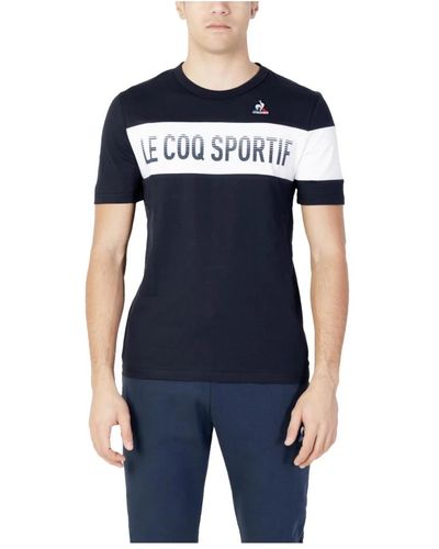 Le Coq Sportif T-shirts - Bleu