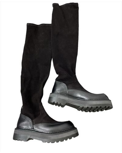 Premiata Same/leather Boot - Black