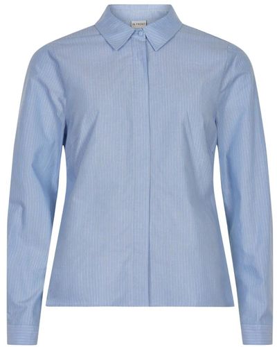 iN FRONT Casual Shirts - Blau