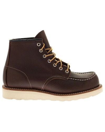 Red Wing Lace-up Boots - Braun