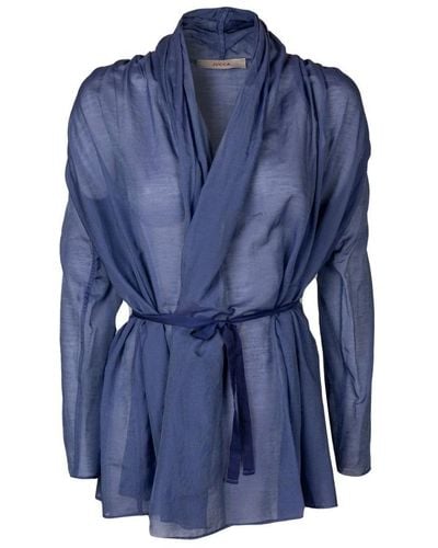 Jucca Wrap Dresses - Blue