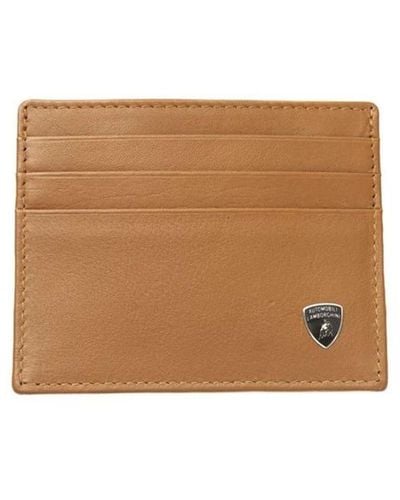 Automobili Lamborghini Wallets & Cardholders - Brown