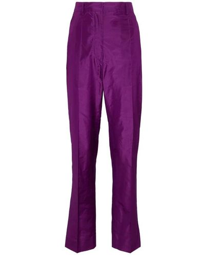 Prada Wide Trousers - Purple