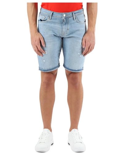 Antony Morato Bermuda jeans cinque tasche ozzy skinny fit - Blu