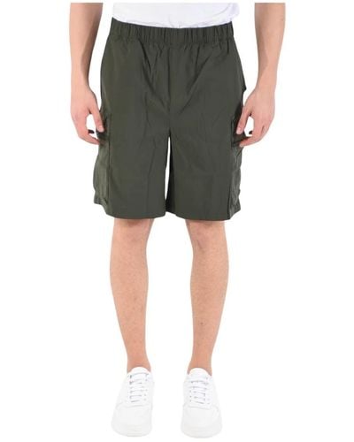 Rains Bermuda tomar in nylon ripstop - Verde