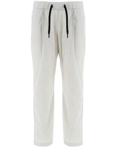 Herno Pantalones de algodón nylon con membrana termosellada - Gris