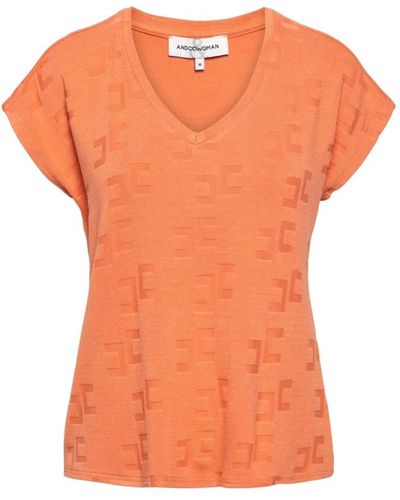 &Co Woman T-Shirts - Orange