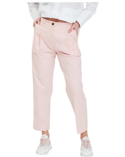 Nine:inthe:morning Cropped Trousers - Pink