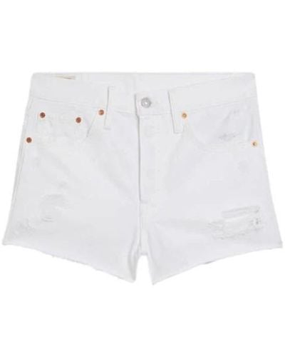 Levi's Short Shorts - White